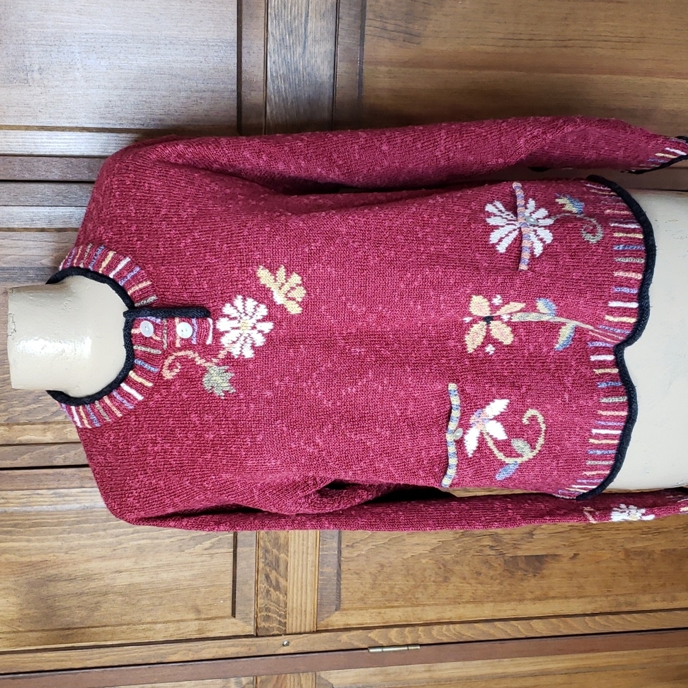 Icelandic Design Linen Blend Sweater Sz XL